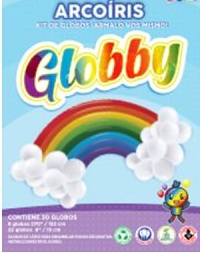 Globby KIT "Arco Iris" 30 piezas GLK AI