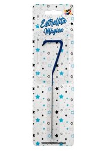 Velas Sparkles N°7 Celeste VNECE7