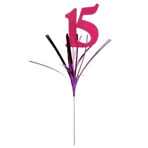 Pinche para Tortas 15 Años Rosa ACPR15RS