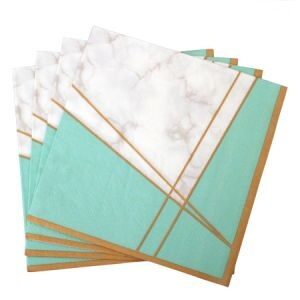 Servilletas Celeste Pastel x 12un DSE089