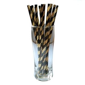 Sorbete Negro-Dorado x 24 DSPP043