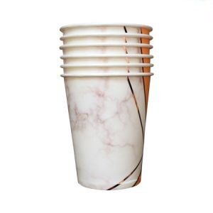 Vaso Rosa Gold x 6un DVA088