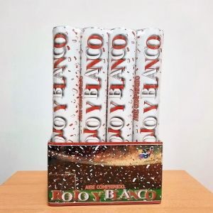 Lanzapapeles Cañon 40cm Rojo y Blanco LPI40RB