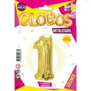 Número 1 Dorado Grande Party GMGD1