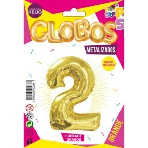 Número 2 Dorado Grande Party GMGD2