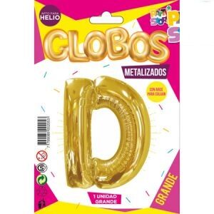 Letra D Dorado 34" GMGDD