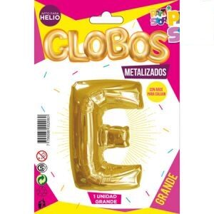 Letra E Dorado 34" GMGDE