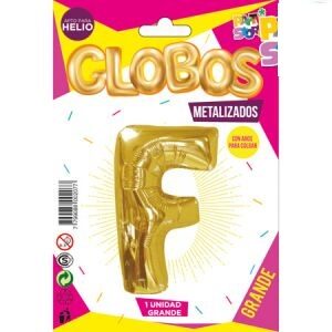 Letra F Dorado 34" GMGDF