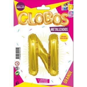 Letra N Dorado 34" GMGDN
