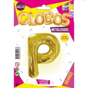 Letra P Dorado 34" GMGDP