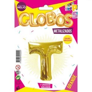 Letra T Dorado 34" GMGDT