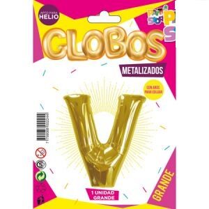 Letra V Dorado 34" GMGDV