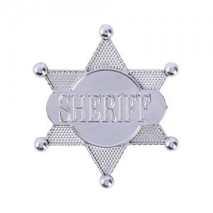 Estrella Sheriff Plateada AC427