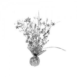 Pesa para Centro de Mesa Plateado 7cm x 30cm, 182gr GPCPL