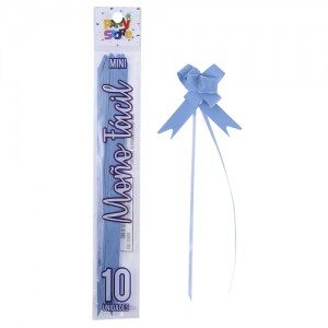 Moño Fácil Mini Celeste x 10un. REMFMICE