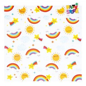 Servilletas Nube y Arco Iris x 12 DSE031-2