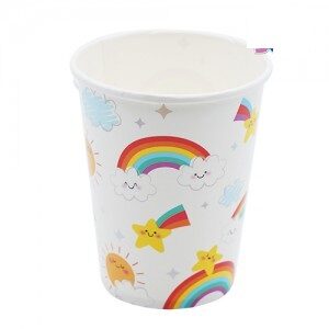 Vaso Nube y Arco Iris x 6un DVA031-2