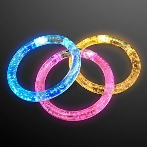 Pulseras Redondas Luminoso Led XLP01