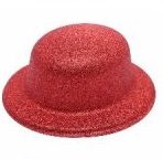 Gorro Bombin Glitter Rojo GO089RJ