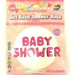 Set BABY SHOWER ROSA GMSETRSBS