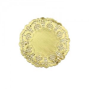 Blonda Redonda Dorada 11,5cm x 12un. DBLRD-11DO