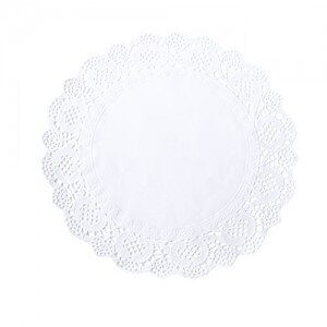 Blonda Redonda Blanca 26,5cm x 12un. DBLRD-26BL