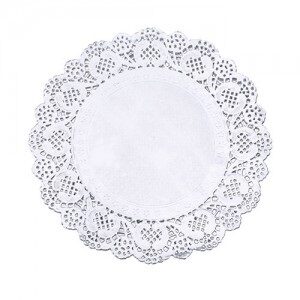 Blonda Redonda Plateada 26,5cm x 12un. DBLRD-26PL