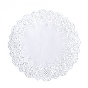 Blonda Redonda Blanca 29cm x 12un. DBLRD-29BL