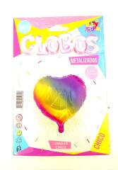 Corazón Multicolor 18" Party GMF01MU