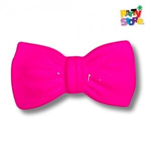 Moño Plástico Rosa Fluo AC222RS