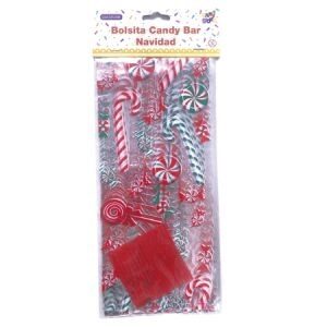 Bolsita Candy Bar Navidad x20un CEL038