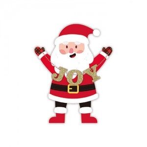Centro de Mesa Papa Noel 22cm NA94
