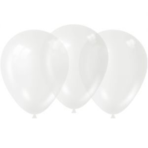 Globo 12" Decorador  TRANSPARENTE x25u  GL12D TR