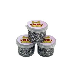 Gel Glitter PLATEADO x 10gr MG01
