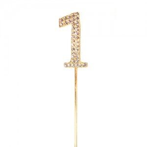 Numero 1 con Strass ACPRDI1