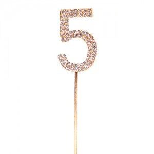 Numero 5 con Strass ACPRDI5