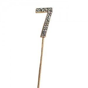 Numero 7 con Strass ACPRDI7