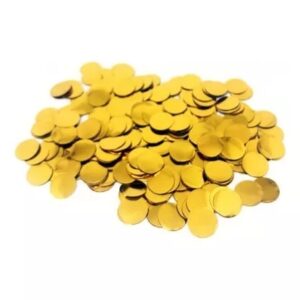 Confetti Metalizado Dorado CODO x 10gr