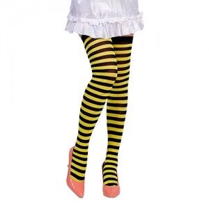 Medias Rayadas Amarillas TM014