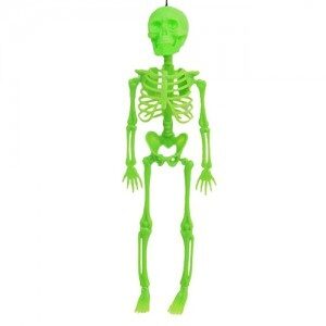 Esqueleto Verde Fluo 70cm HD033