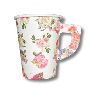 Vaso Vintage Flores x 6un DVA044-2
