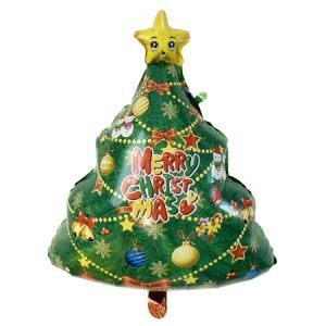 Globo Árbol de Navidad Metalizado GMF038