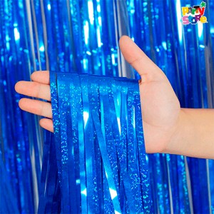 Cortina Holografica Azul 100x200cm GUCOHAZ