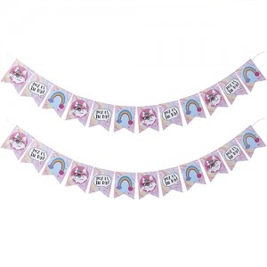 Banner Gatitas Arco Iris 12p BAN108