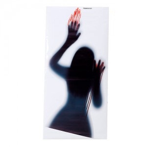 Stickers Asesinato tras el Vidrio 96x43 HD331