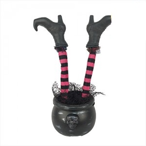 Patas de Bruja en Caldero Luz sonid y mov 49x36x20 HD445