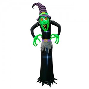 Inflable "Bruja Pócimas" 2.4 metros Led DEINHA010