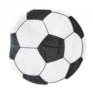 Servilletas Forma "Pelota de Futbol" x 12 DSE012-2