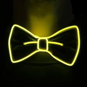 Moño Hot LED Amarillo XLC18AM