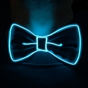 Moño Hot LED Celeste XLC18CE